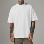 Custom boxy fit t shirt front view