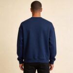 Crewneck sweatshirt back view