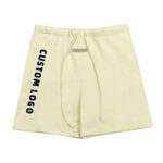 Custom logo shorts product view