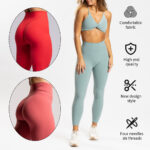 Push up leggings detail