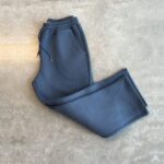 Flat lay heavyweight sweatpants for OEM and ODM production