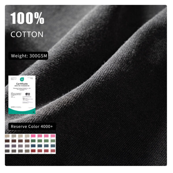 300 gsm cotton fabric detail