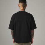 Boxy fit t shirt back view
