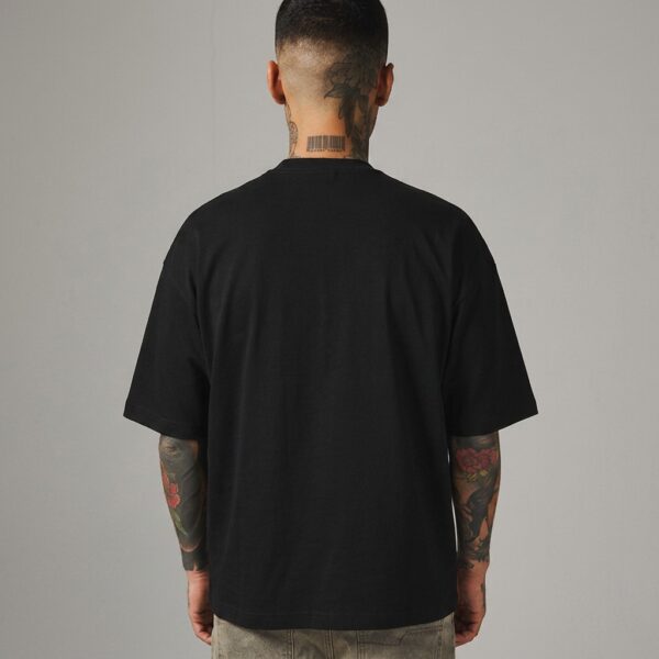 Boxy fit t shirt back view