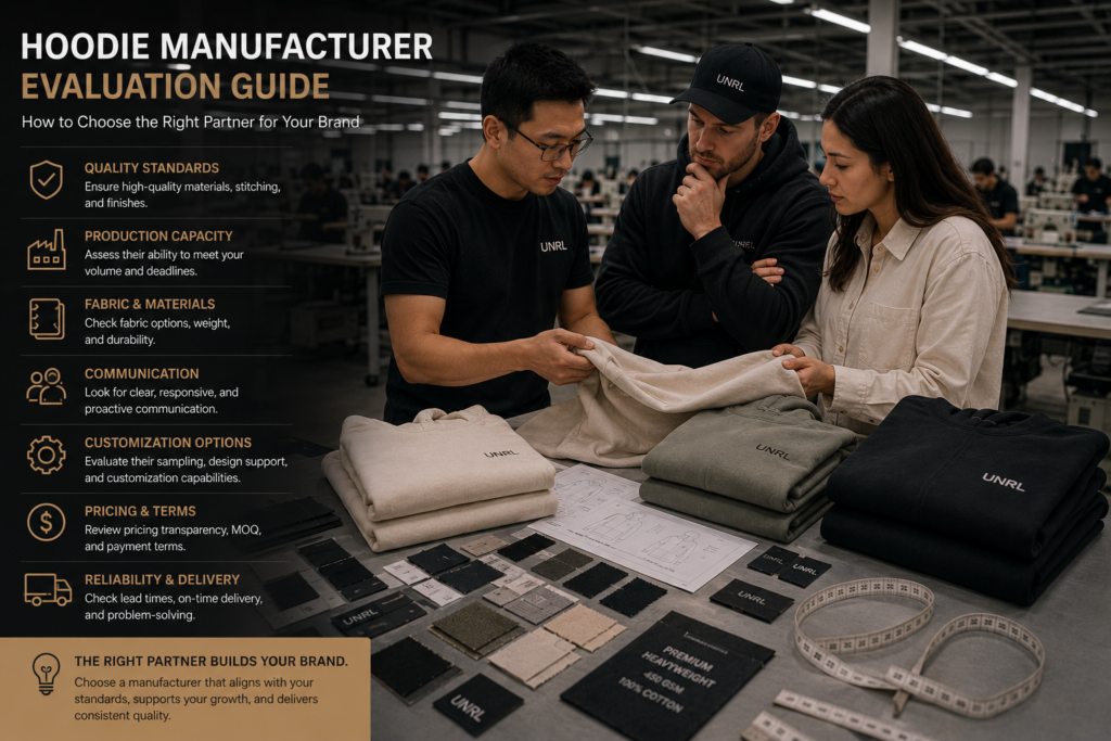 How to Choose a Hoodie Manufacturer