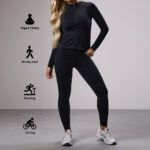 Women's fitness jacket front view